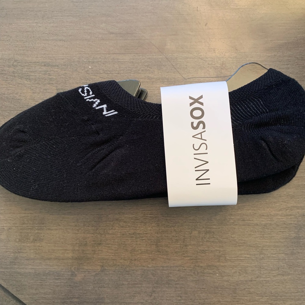 Black No-Show Socks for Men - 3 Pack